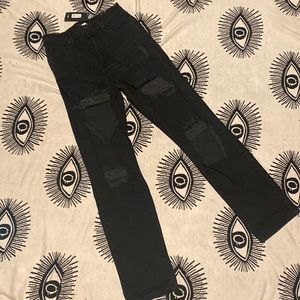 ⚡️2 for $35⚡️ Brand New Fashion Nova Distressed Mom Jeans